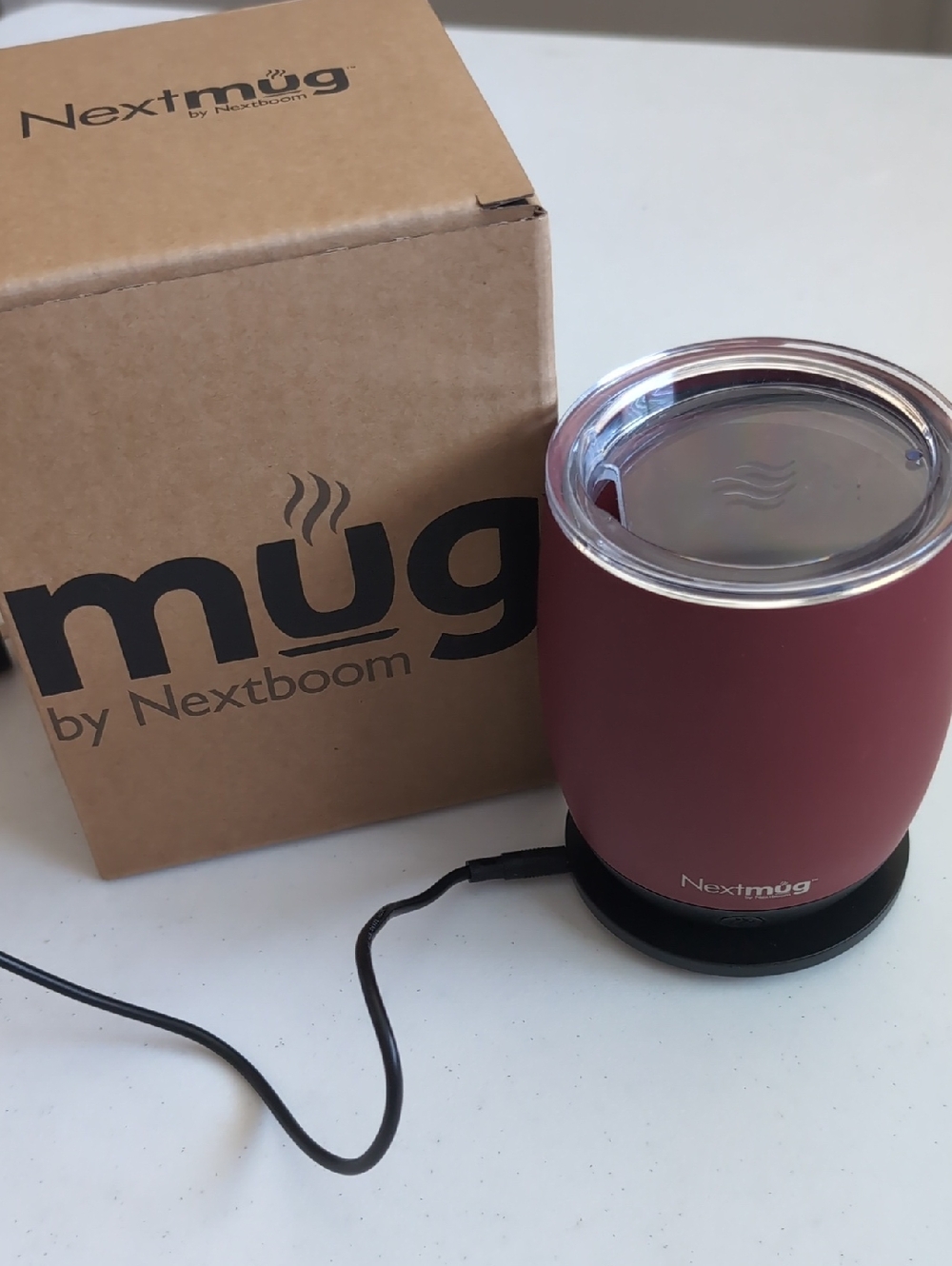 Nextmug Electric Mug Warmer - Dusty Mauve